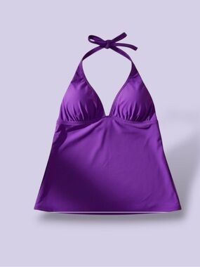 Old Navy Purple Tankini Top Size Medium